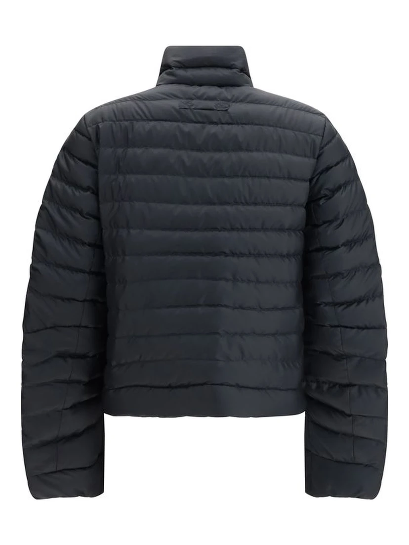 Black Recycled Polyester Shell Jacket