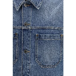 Blue Cotton Denim Jacket