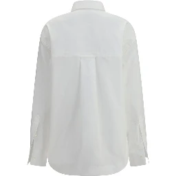 White Cotton Dress Shirt
