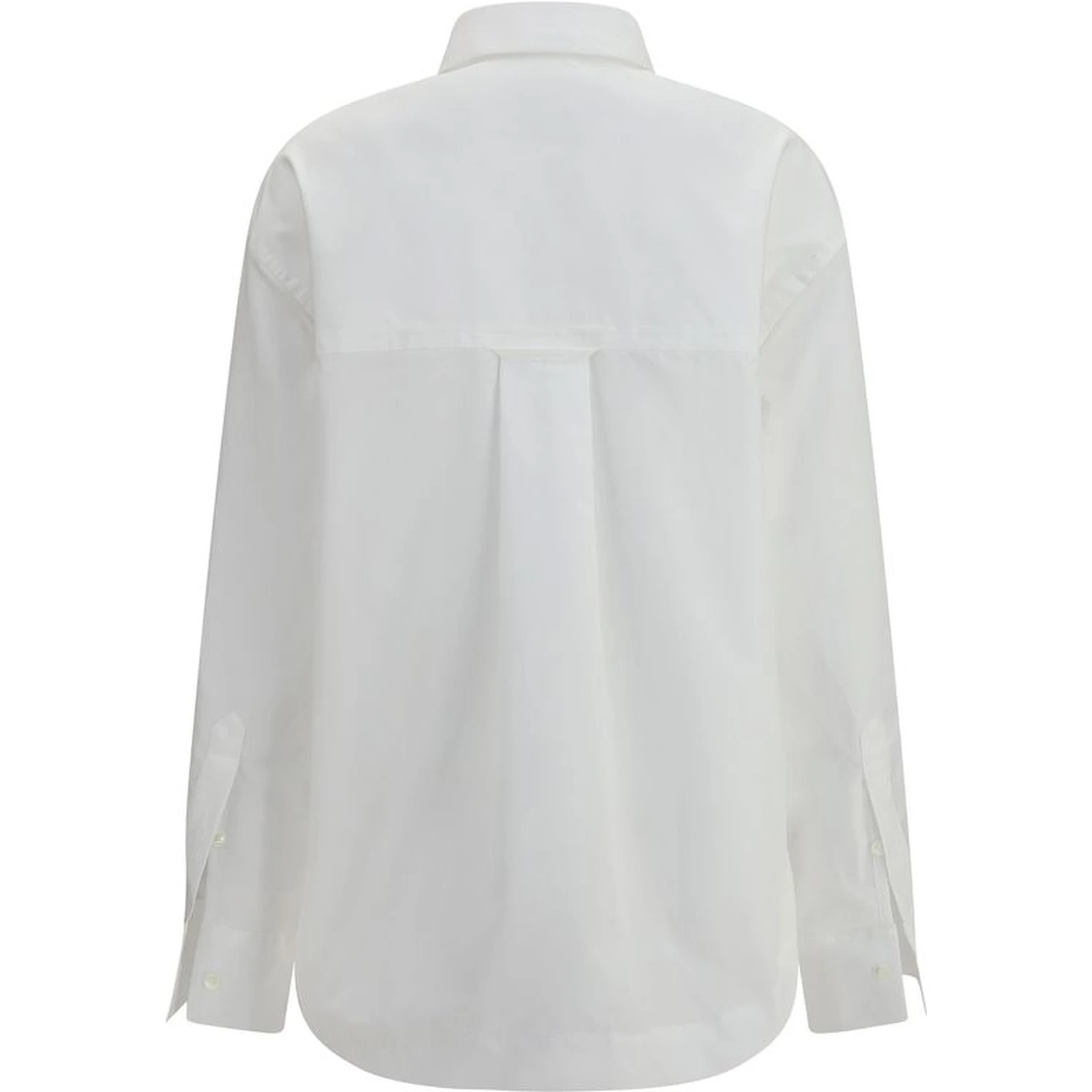 White Cotton Dress Shirt