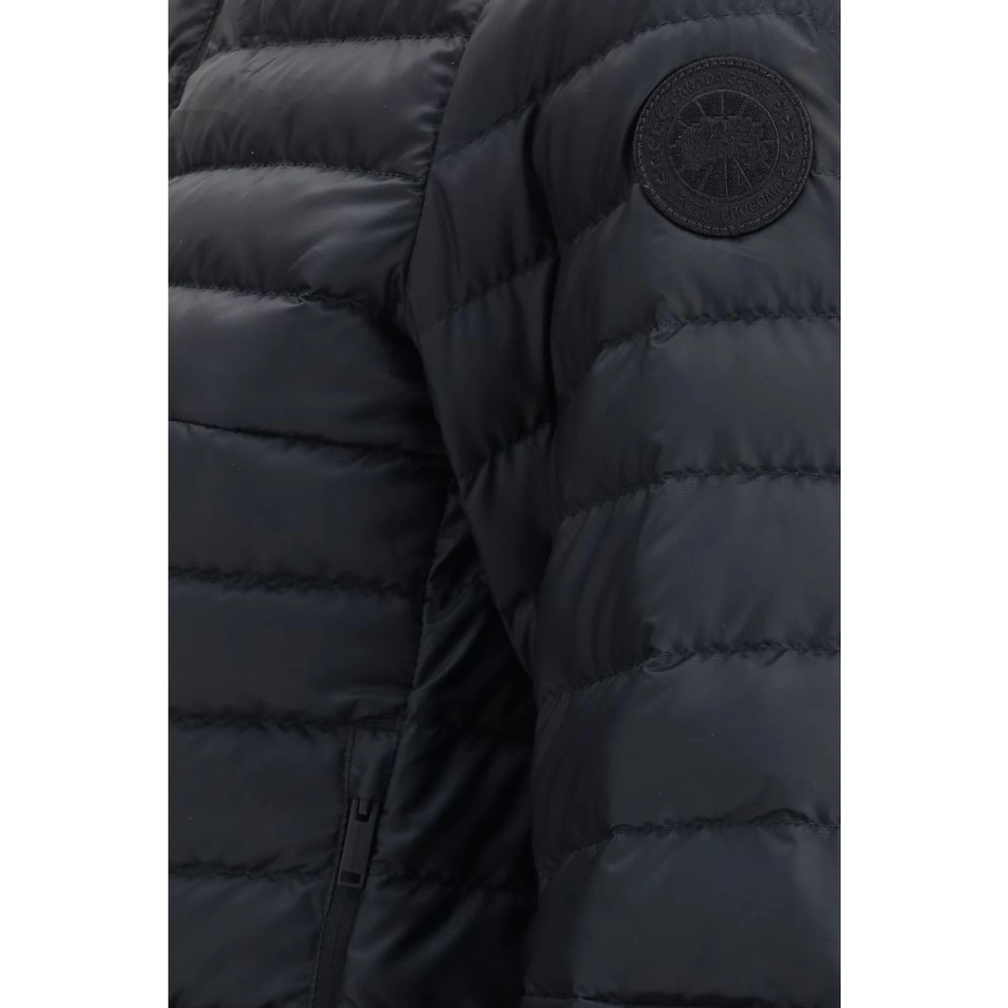 Black Recycled Polyester Shell Jacket