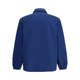 Blue Cotton Coat