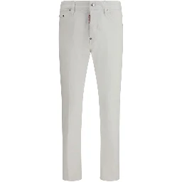White Cotton Jeans Denim