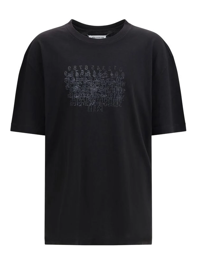 Black Cotton T-Shirt