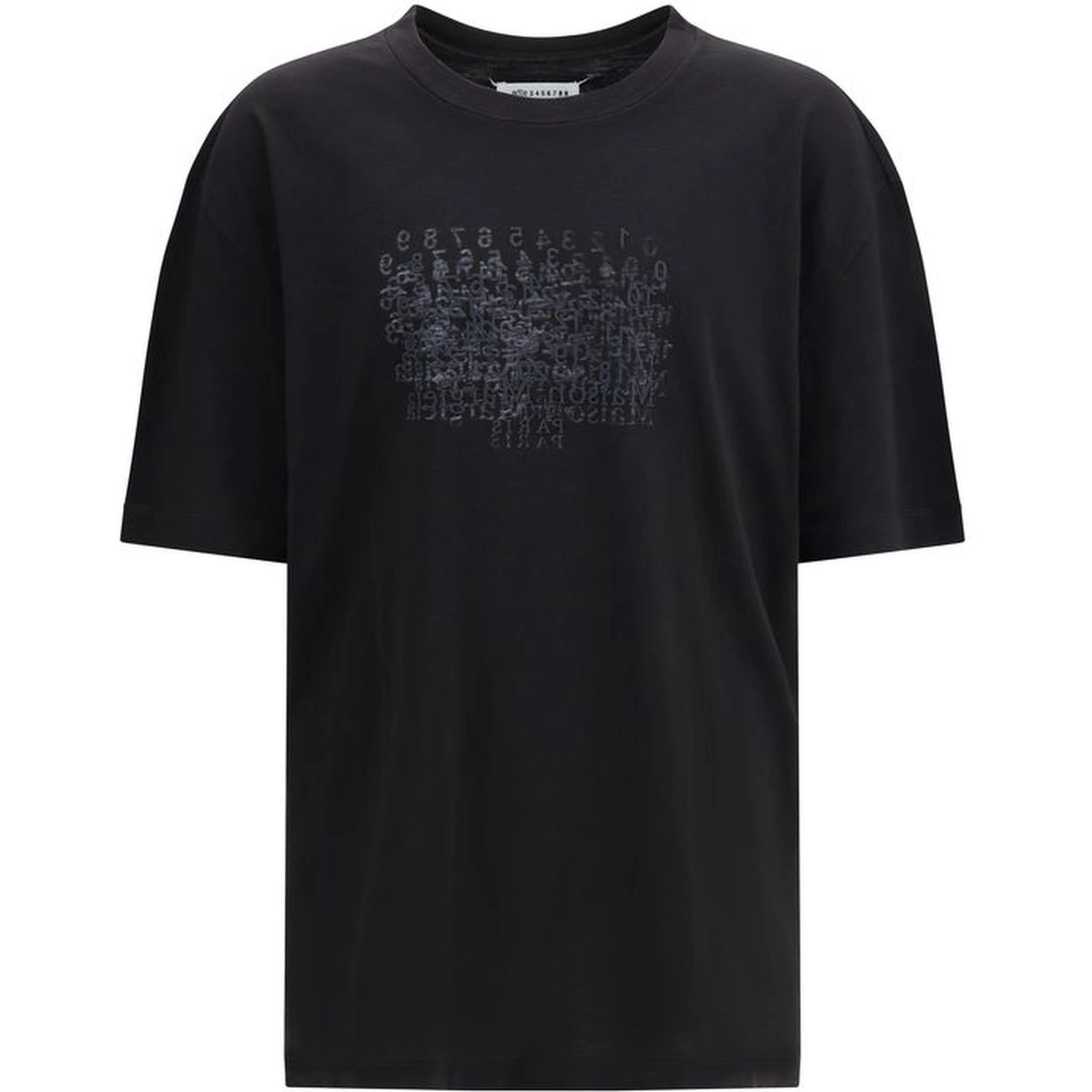 Black Cotton T-Shirt
