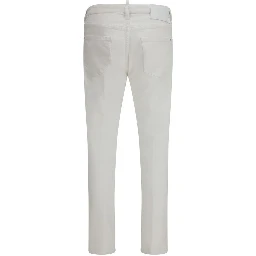 White Cotton Jeans Denim