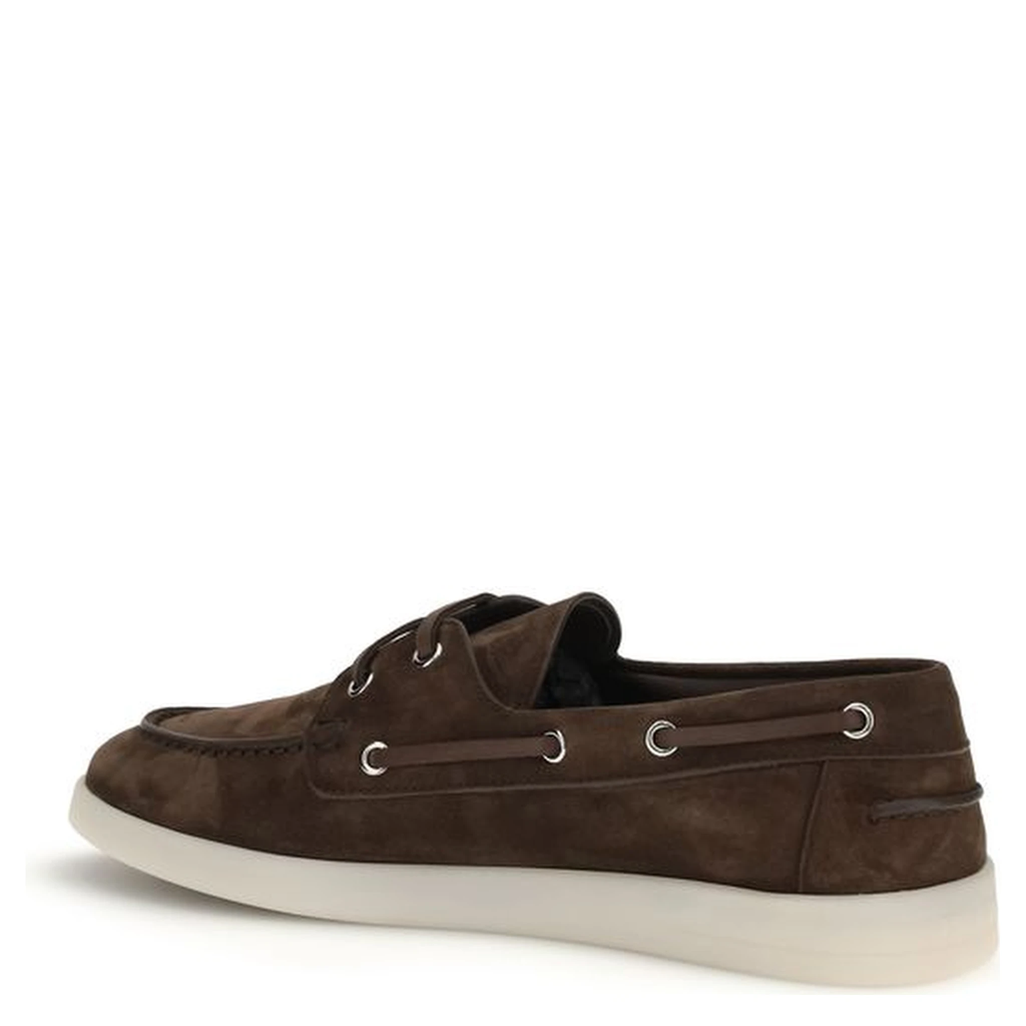 Brown Calf Leather Bos Taurus Slip-On Loafers