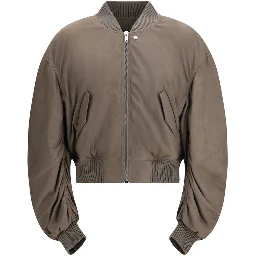 Gray Lamb Ovis Aries Aries Bomber