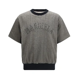 Gray Viscose Sweatshirt