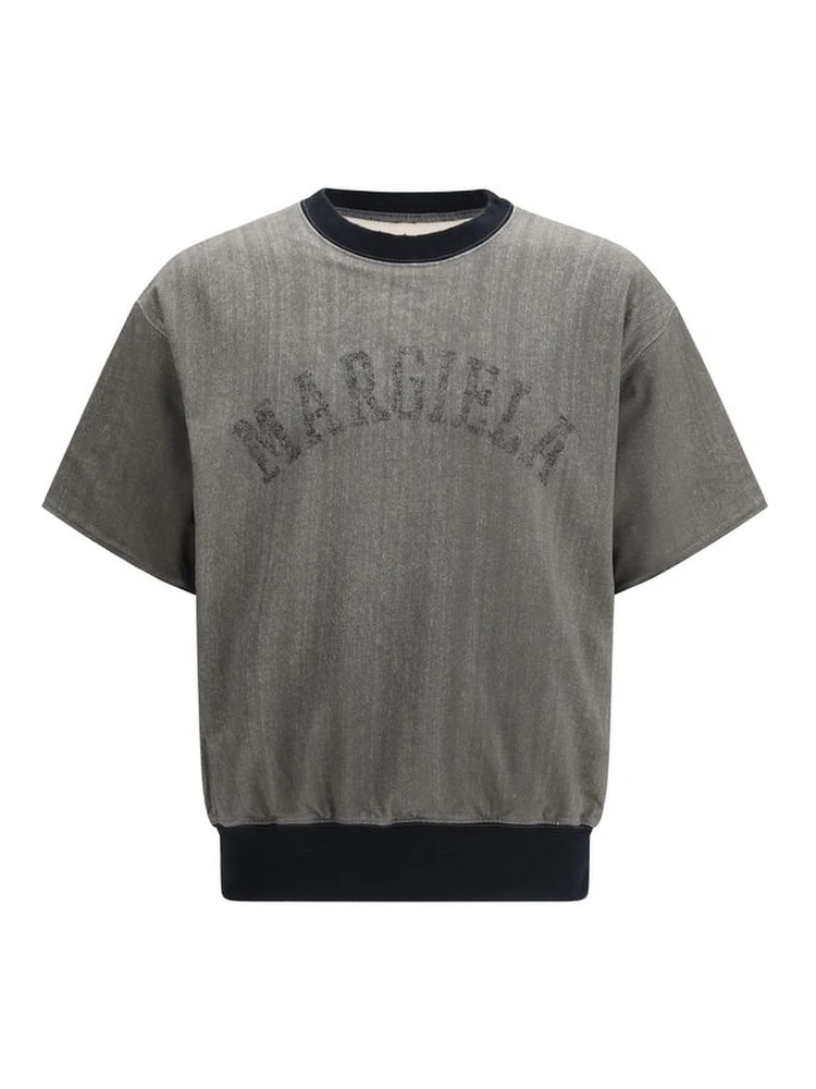 Gray Viscose Sweatshirt