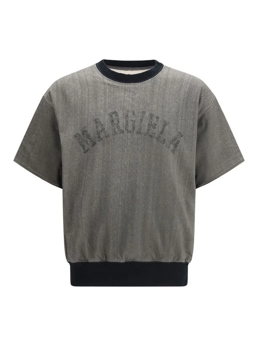 Gray Viscose Sweatshirt