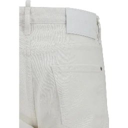 White Cotton Jeans Denim