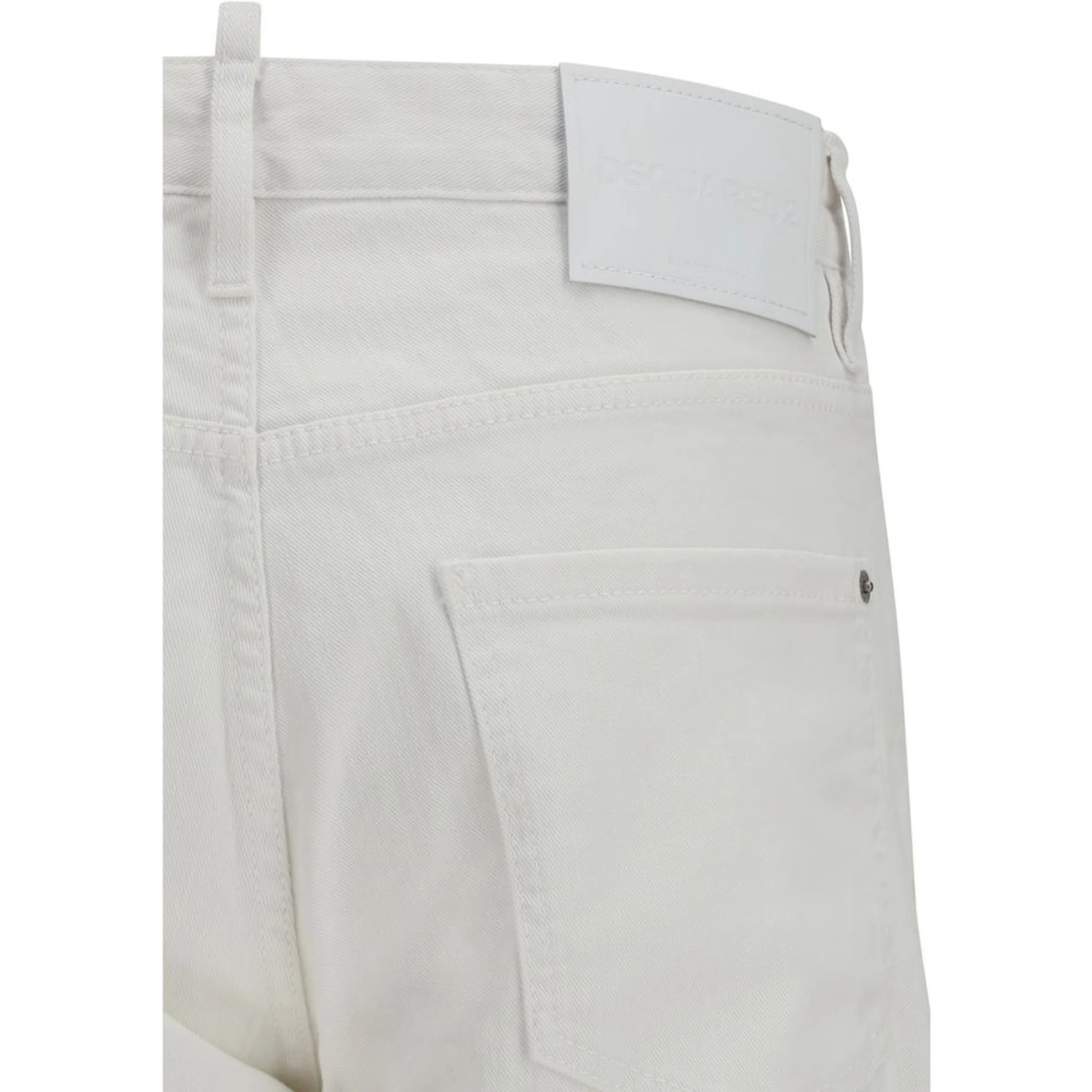 White Cotton Jeans Denim