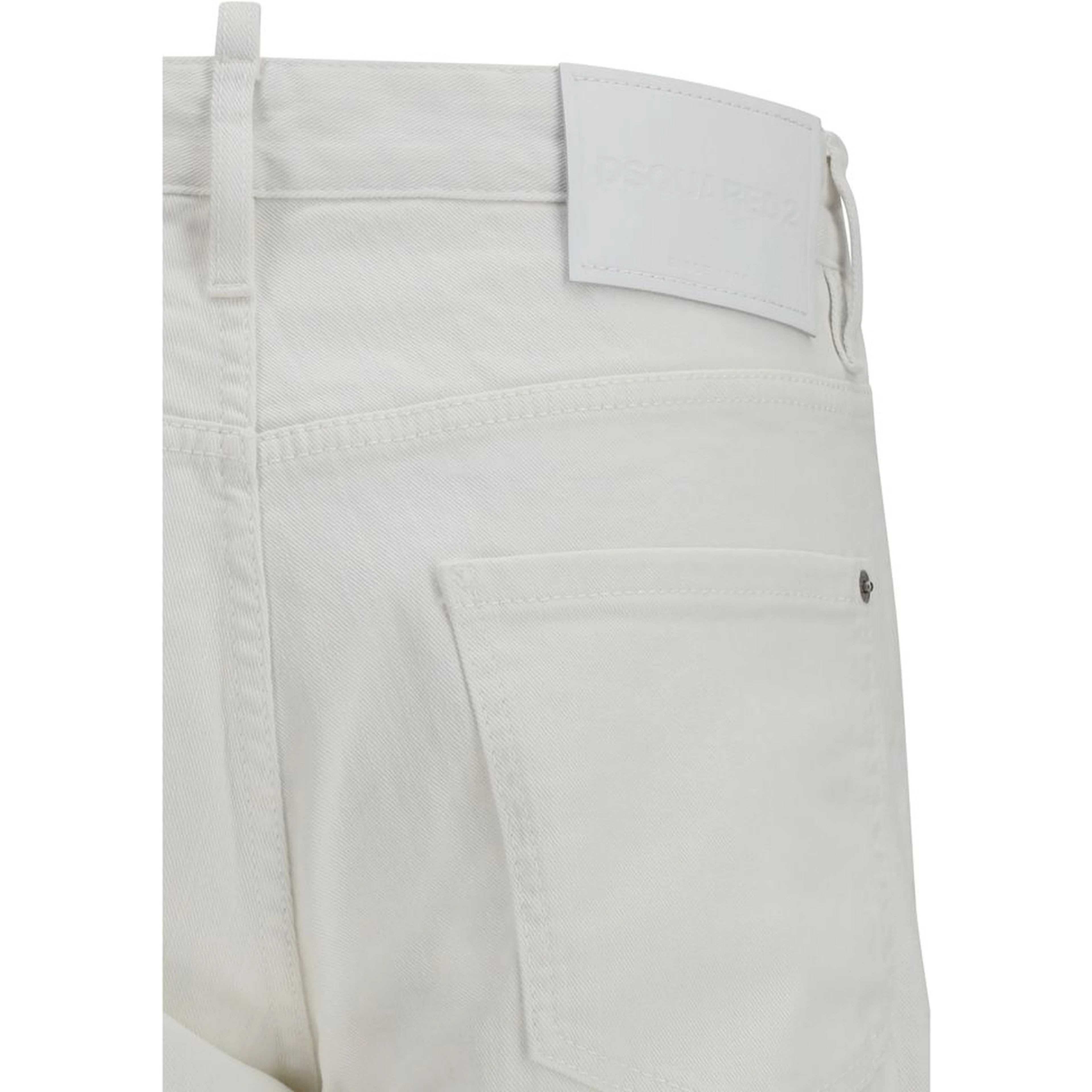 White Cotton Jeans Denim