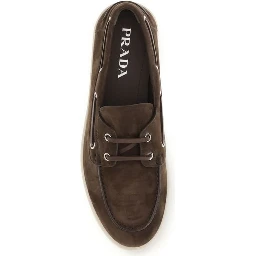 Brown Calf Leather Bos Taurus Slip-On Loafers
