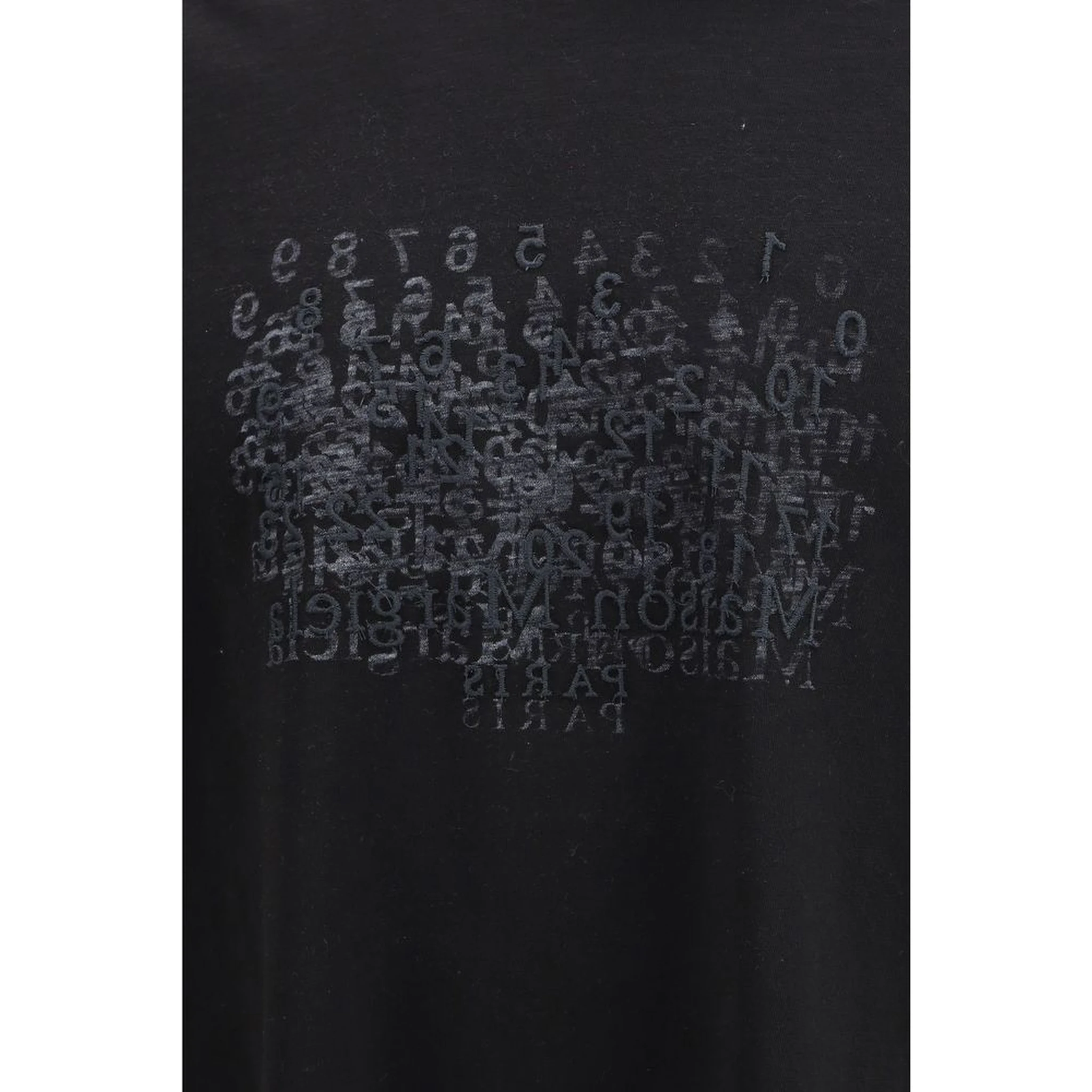 Black Cotton T-Shirt