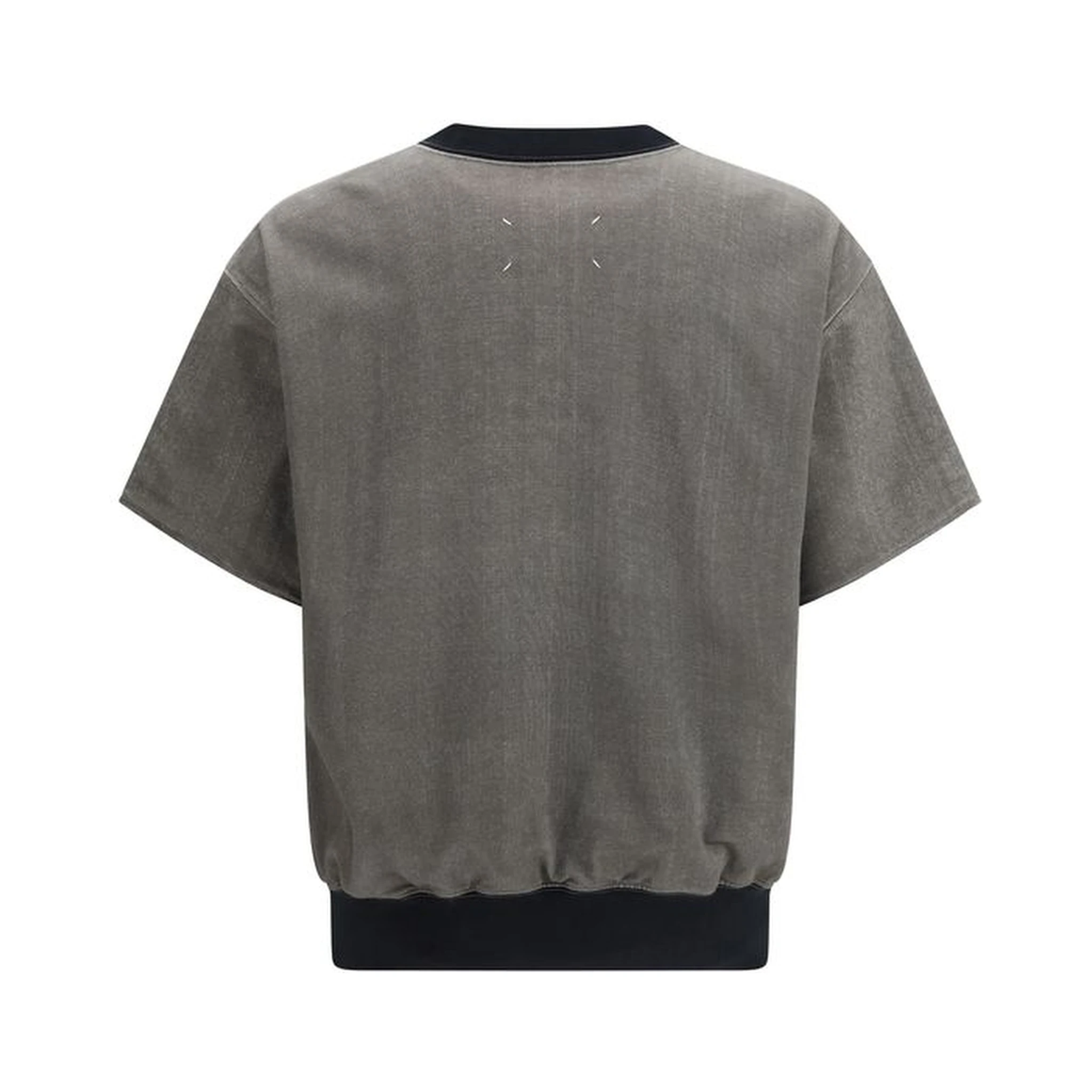 Gray Viscose Sweatshirt
