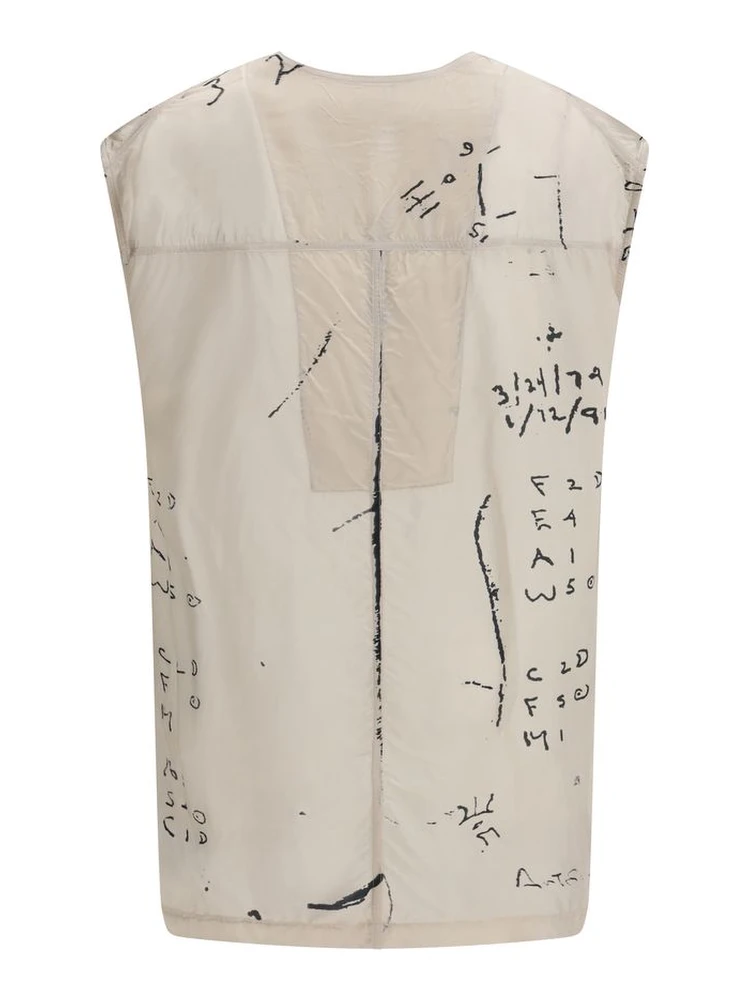 Beige Viscose Pattern Shirt alternative