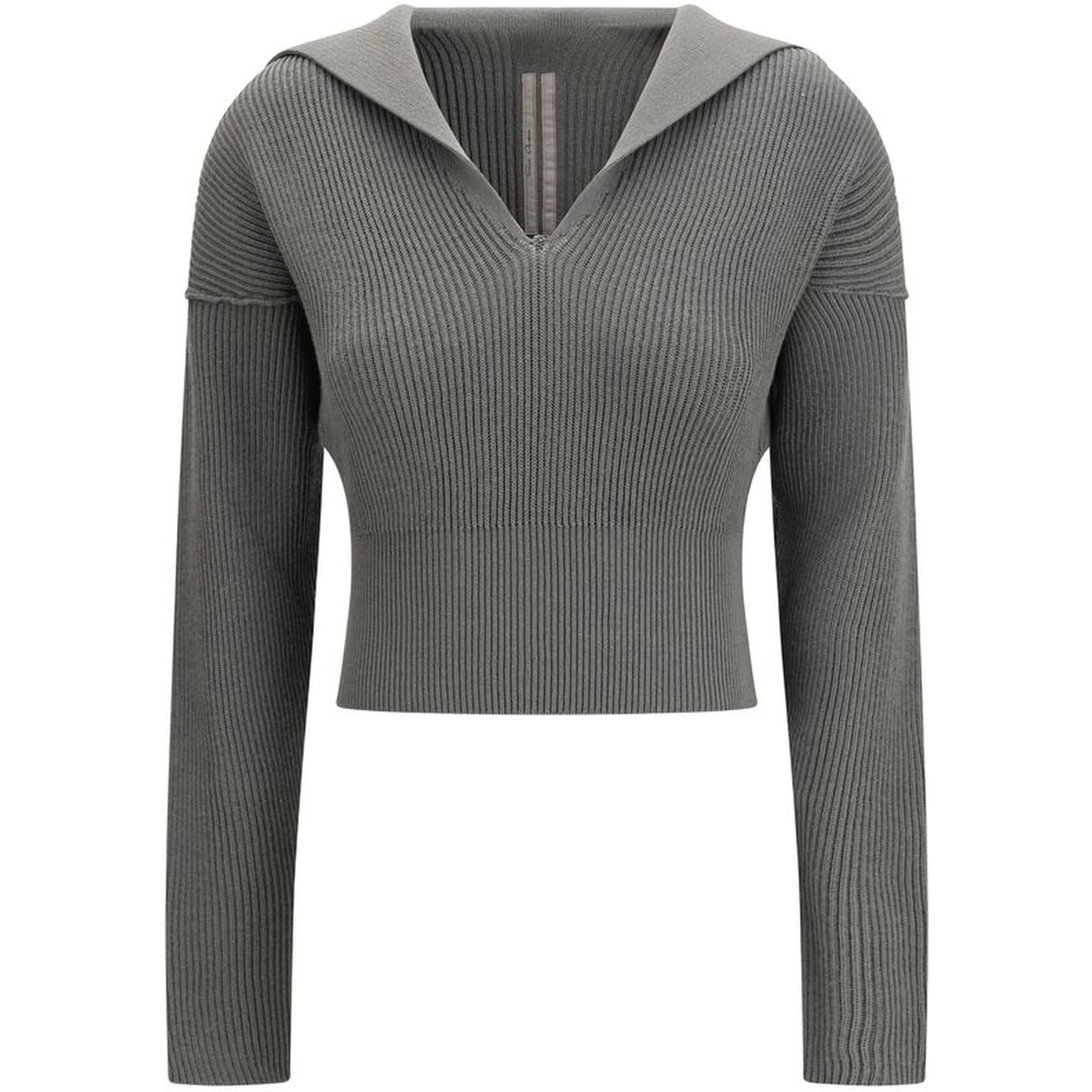 Bicolor Fleece Wool Sweatshirt