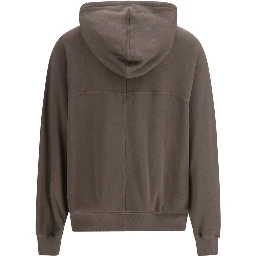 Brown Cotton Sweatshirt