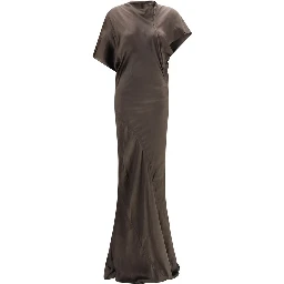 Brown Copper Long Dress