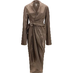 Brown Copper Casual Dress