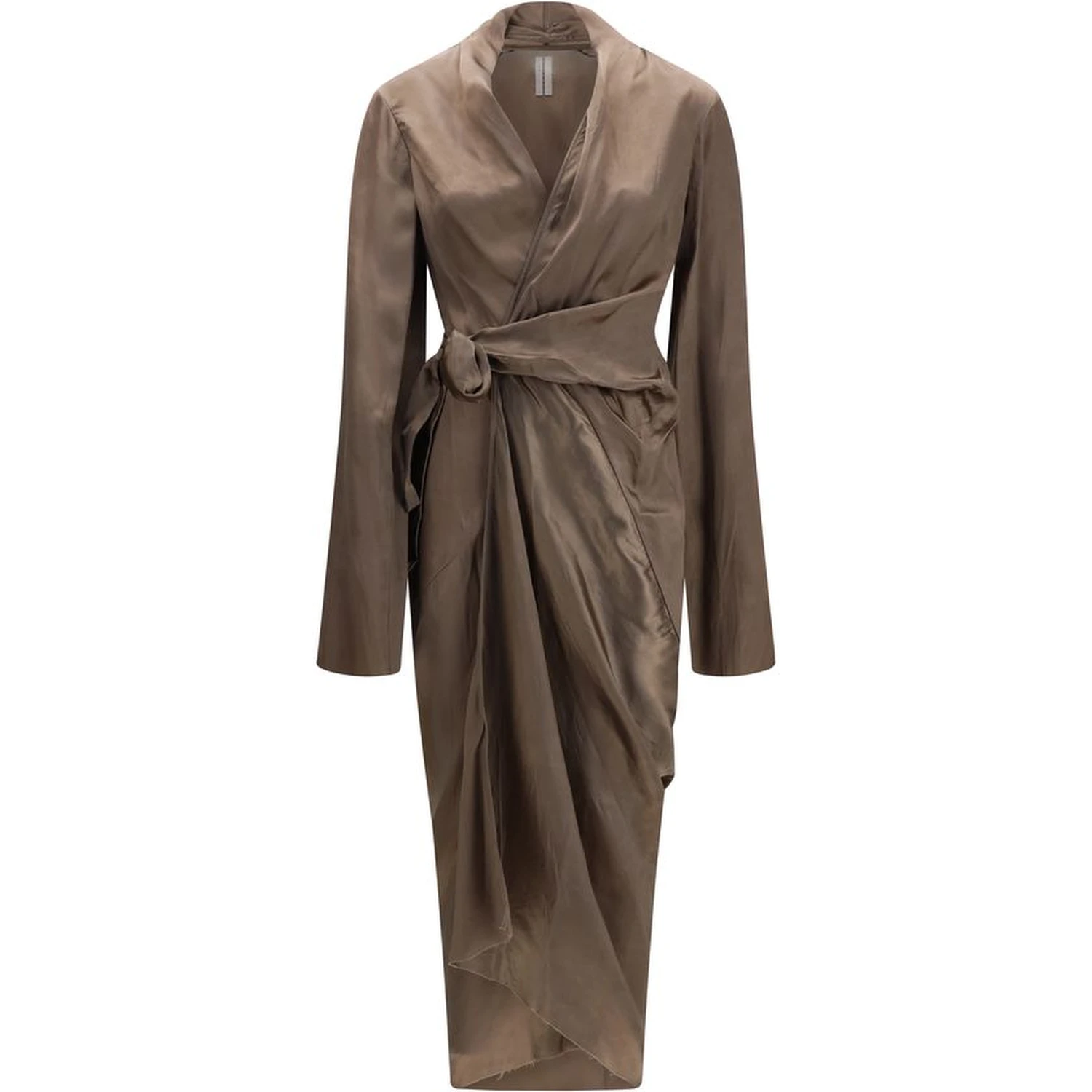 Brown Copper Casual Dress