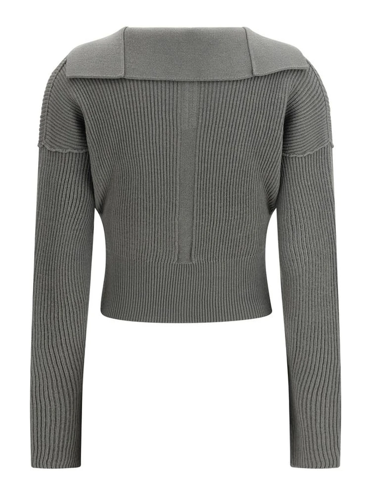 Bicolor Fleece Wool Sweatshirt alternative