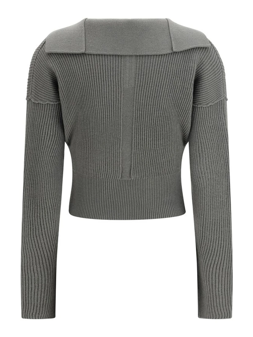 Bicolor Fleece Wool Sweatshirt