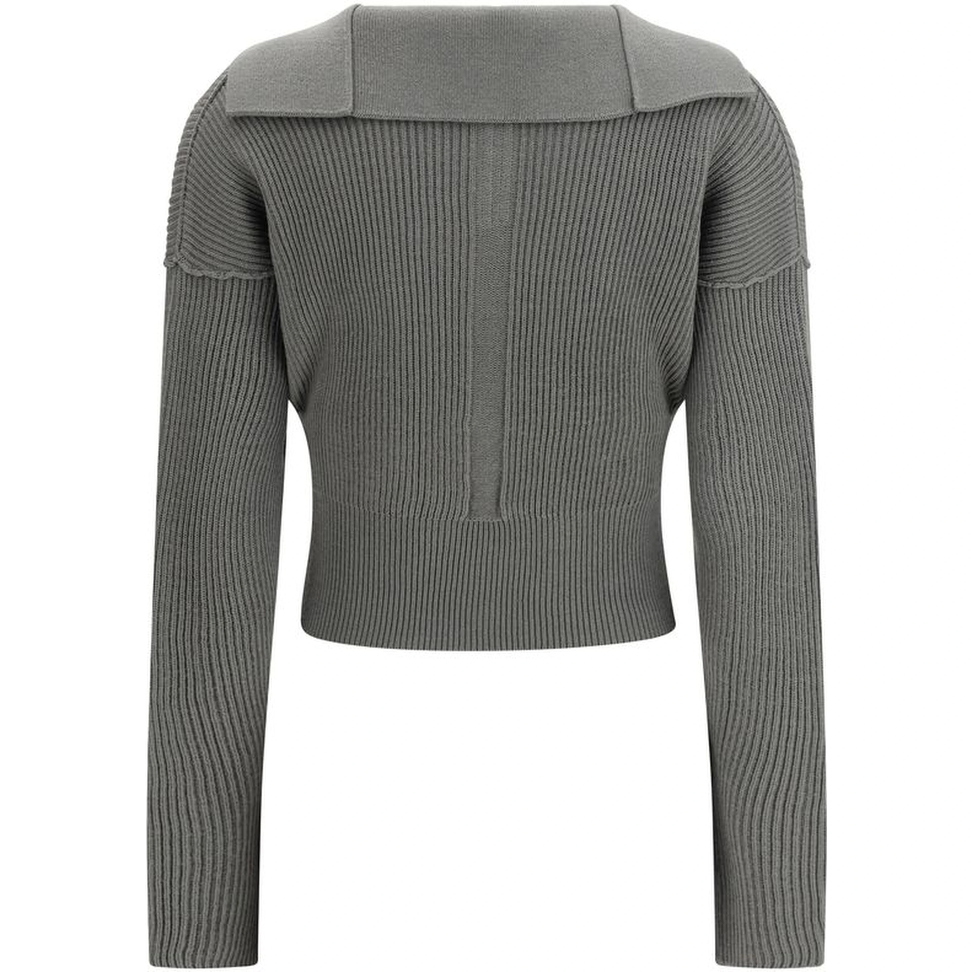 Bicolor Fleece Wool Sweatshirt