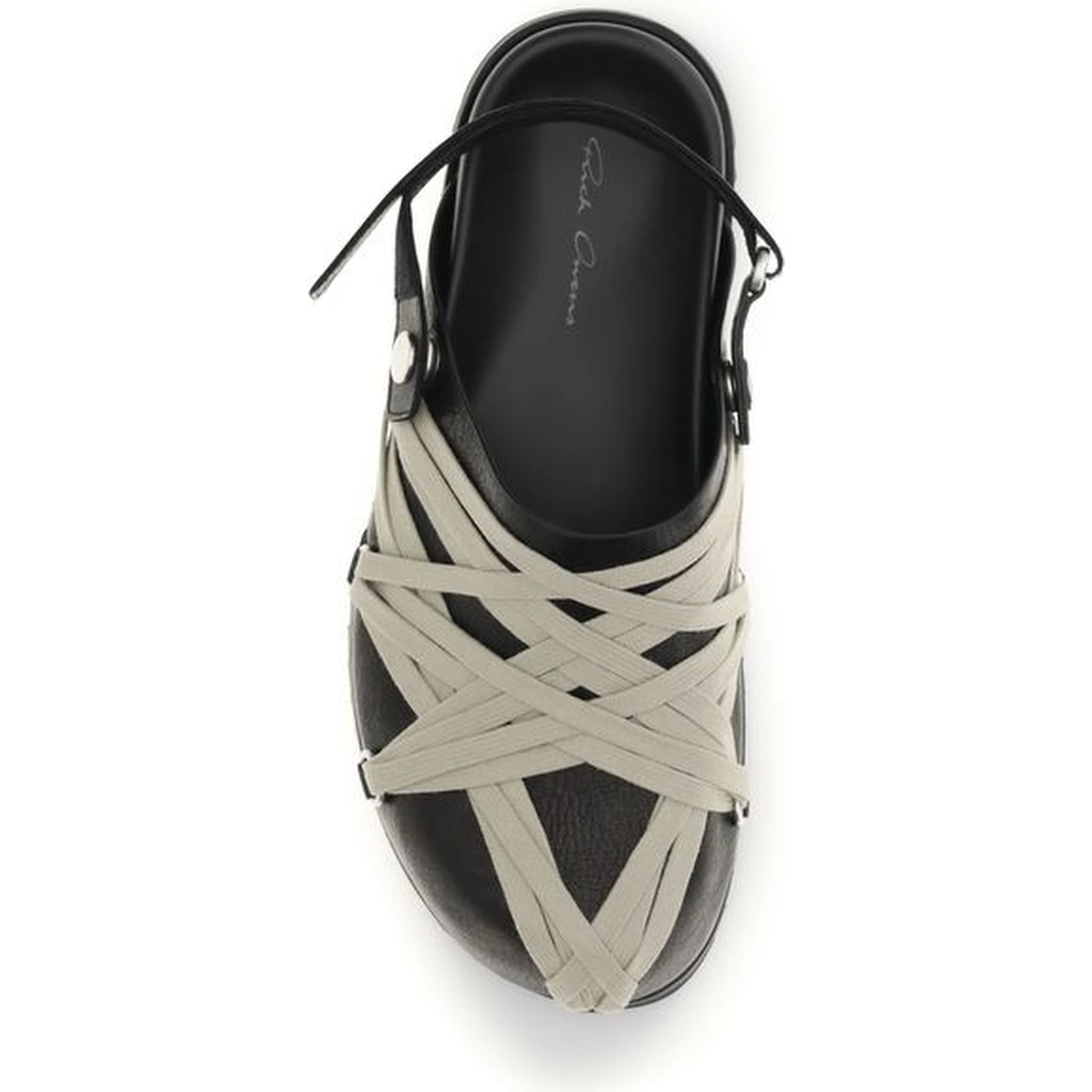 Black Calf Leather Bos Taurus Mules