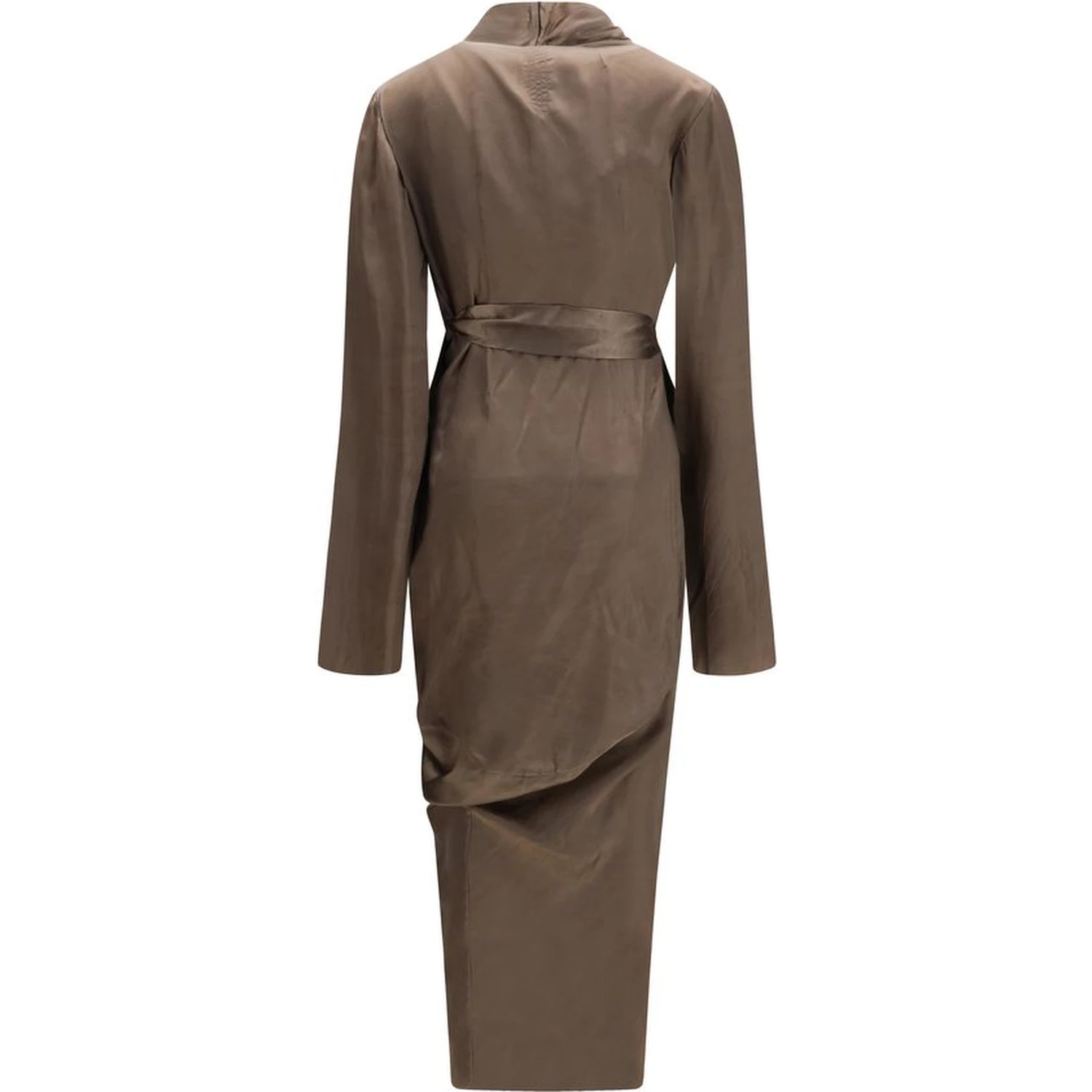 Brown Copper Casual Dress