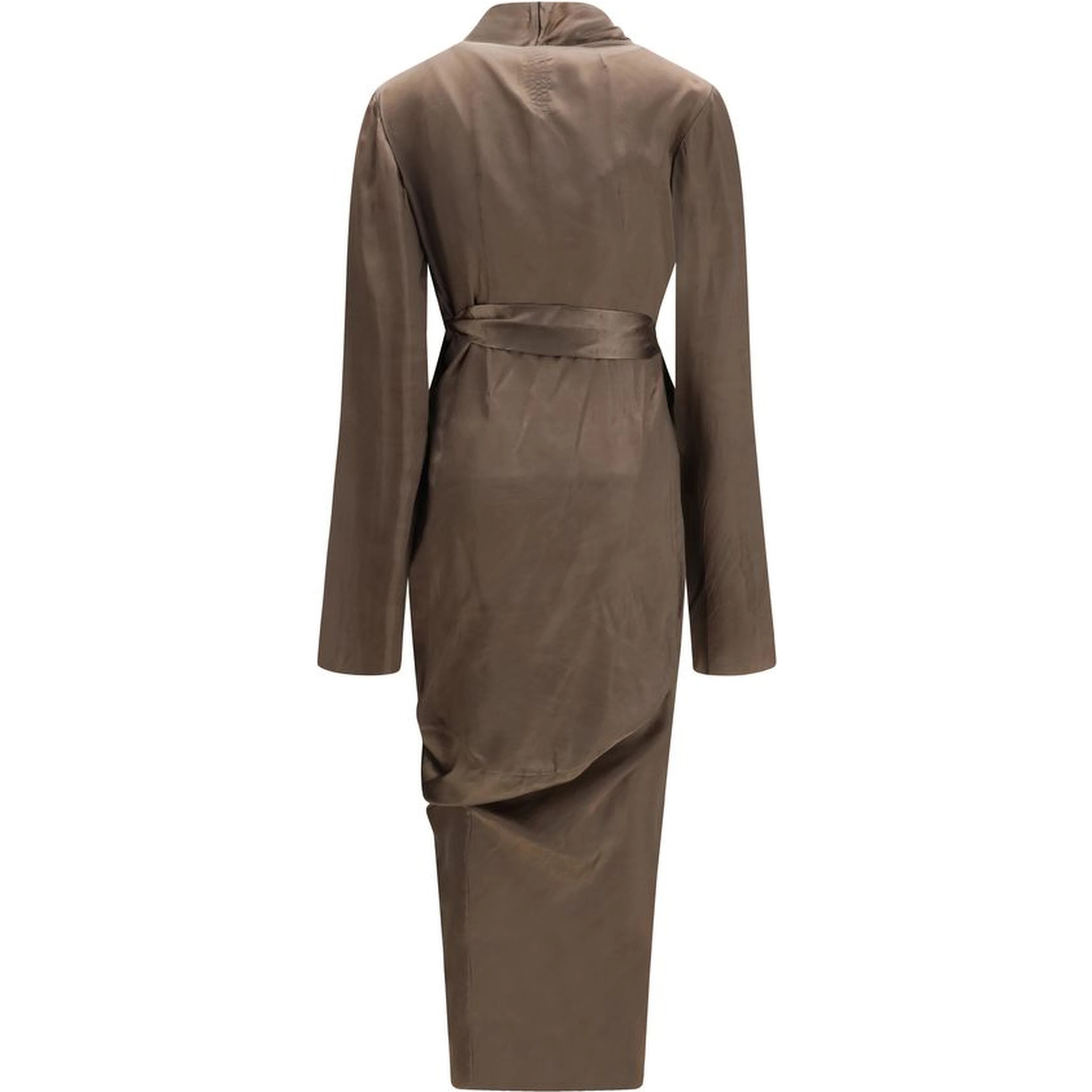 Brown Copper Casual Dress