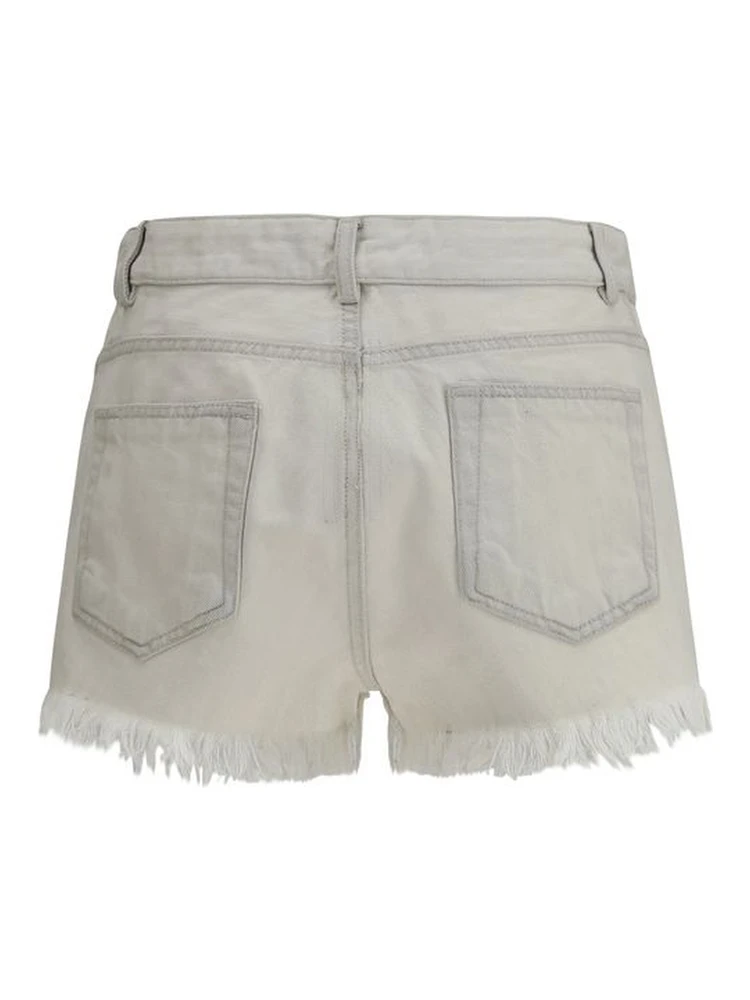Beige Cotton Bermuda Shorts alternative