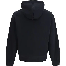 Black Cotton Sweatshirt