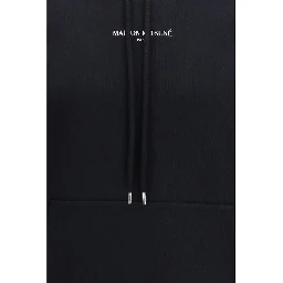 Black Cotton Sweatshirt