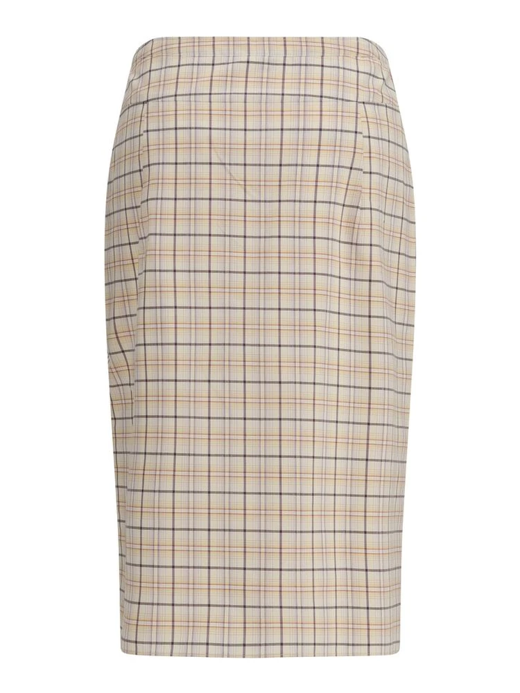 Multicolor Cotton Midi Skirt alternative