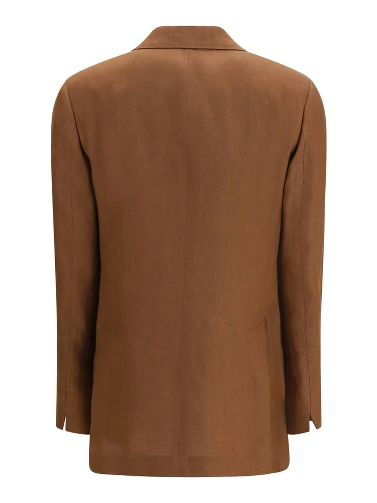Brown Linen Blazer alternative
