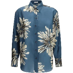 Multicolor Silk Pattern Shirt