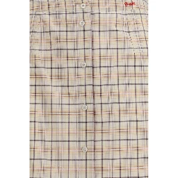 Multicolor Cotton Midi Skirt