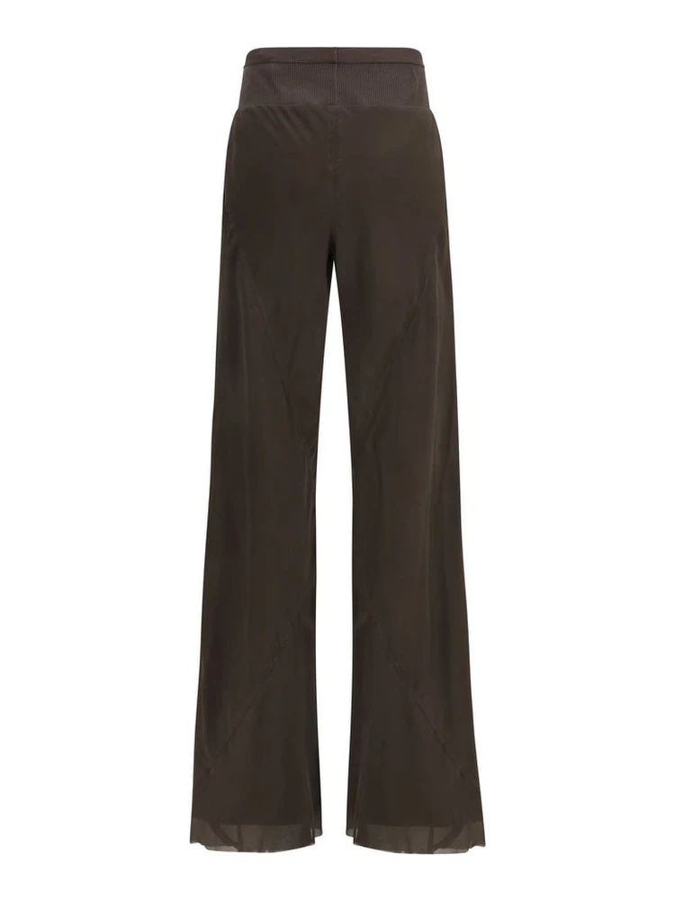 Brown Silk Casual Pants alternative