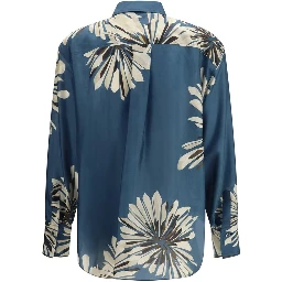 Multicolor Silk Pattern Shirt