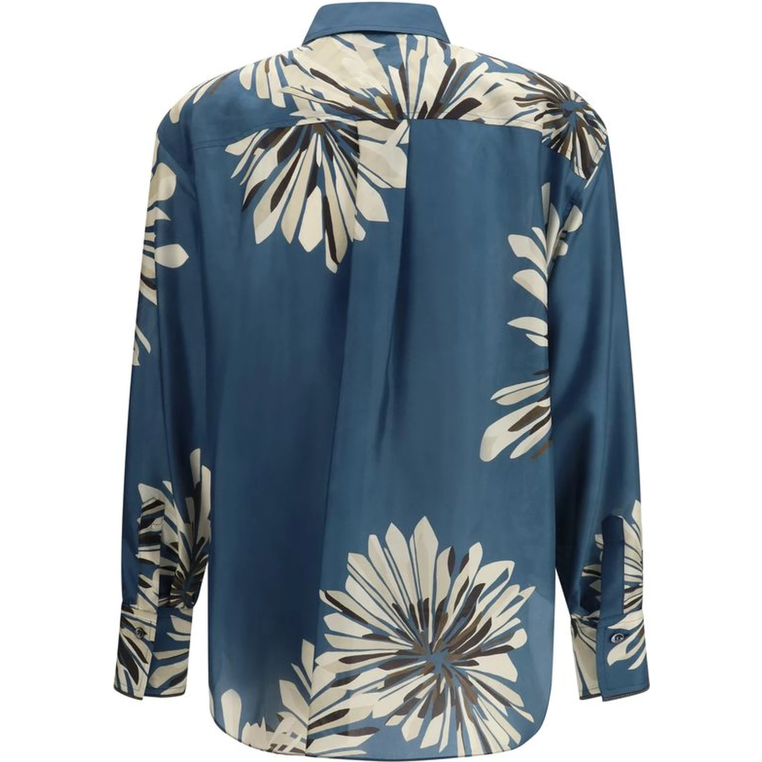 Multicolor Silk Pattern Shirt