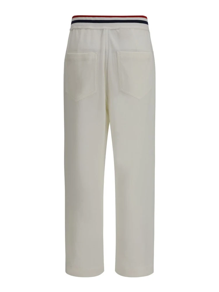White Cotton Casual Pants alternative