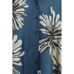 Multicolor Silk Pattern Shirt