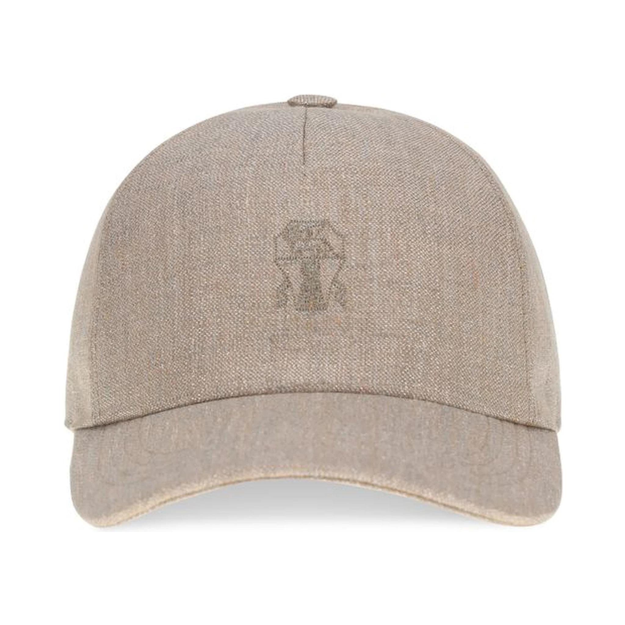 Beige Linen Cap (Baseball Hat)