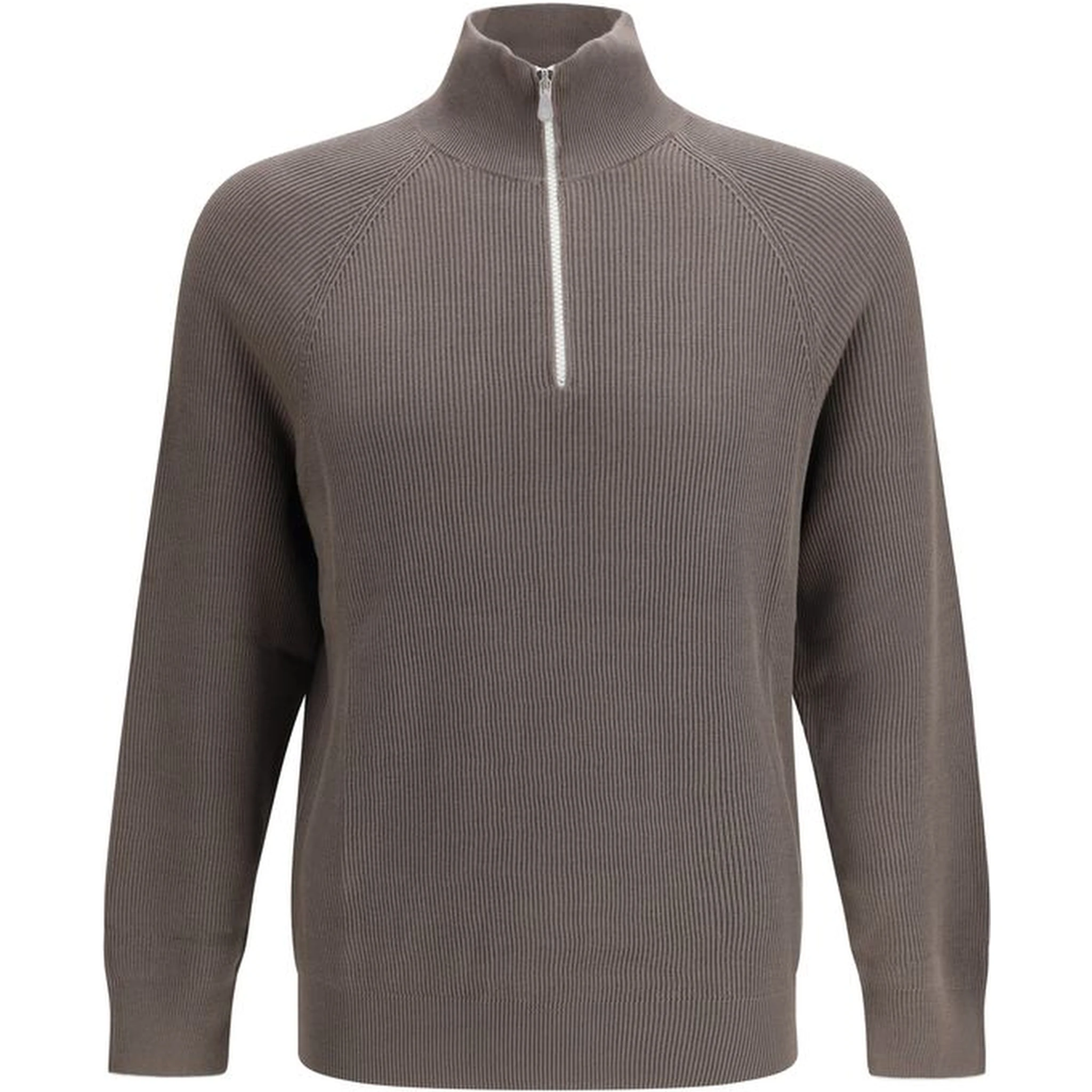 Brown Cotton Sweatshirt