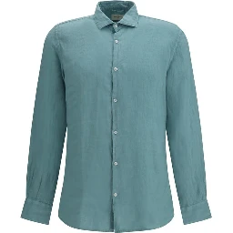 Bicolor Linen Shirt
