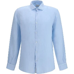 Blue Linen Shirt