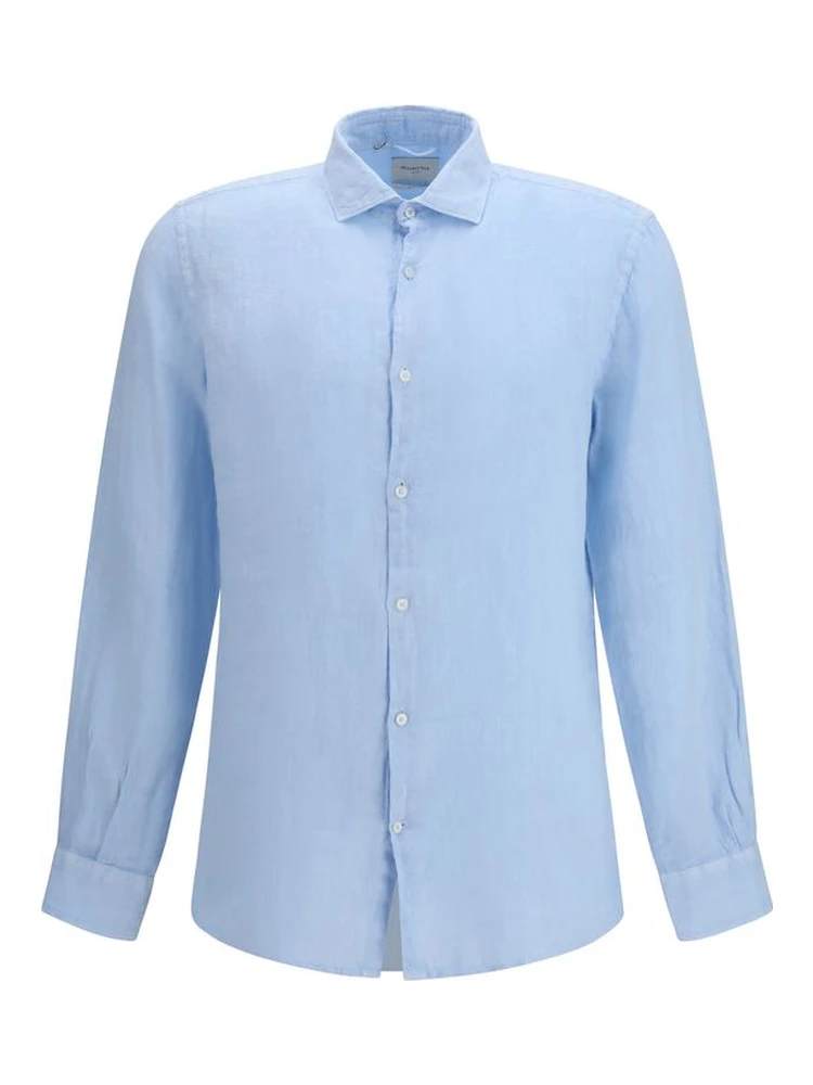 Blue Linen Shirt